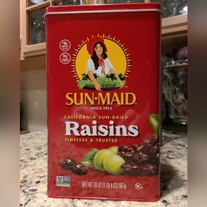 Sun-Maid Canister